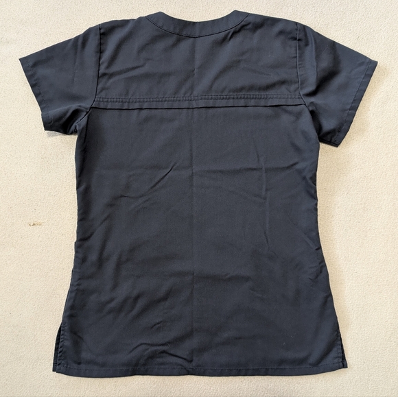 Lot of 3 Grey's Anatomy Scrub Tops Size XS V-Neck Gray/Blue - Picture 8 of 10